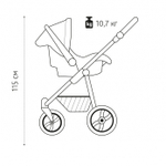 Коляска Noordline Olivia Sport 3 в 1 Beige