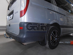 Фаркоп оцинкованный Galia M108A для Mercedes V-Class w447 2014-, Vito,Viano w639 2003-2014 (паспорт и сертификат в комплекте)(без электрики)