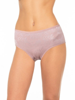 Высокие трусики с жаккардовой лицевой частью (Размер: XXXL) (Цвет: белый)