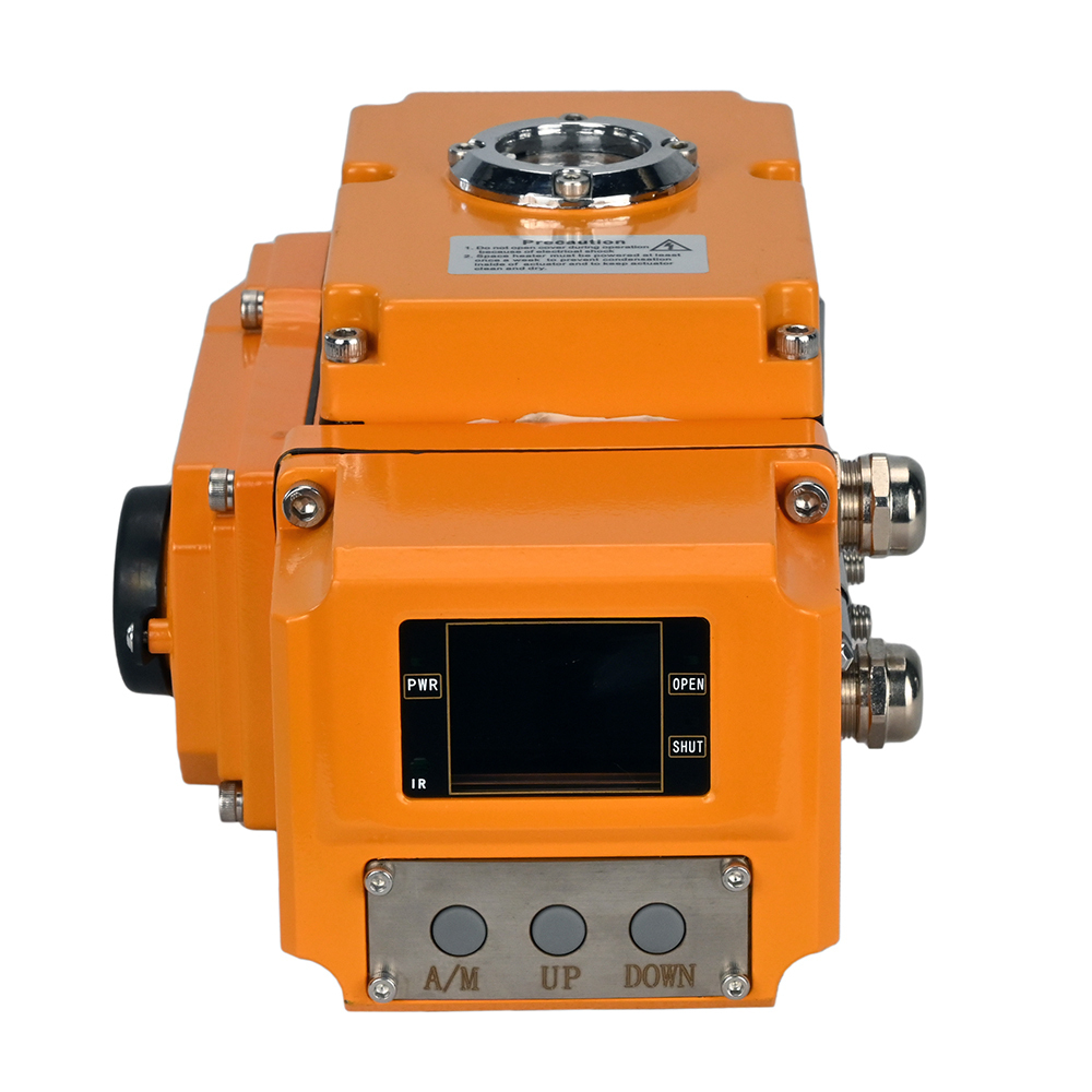 Elektrischer Schwenkantrieb Elephant 005-040 110/220 V mit Rückmeldesensor und 0-10 V Eingangssteuersignal