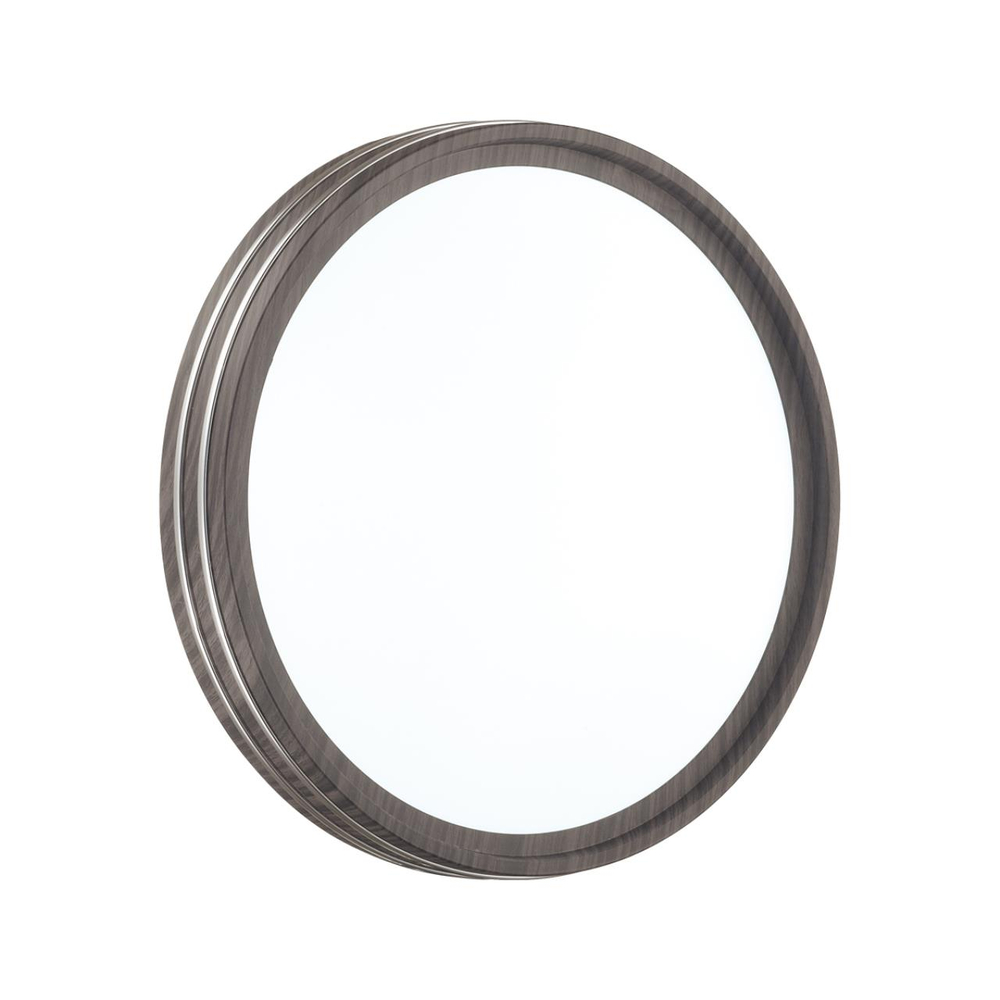 7604/DL PALE SN 176 Светильник пластик/белый/венге/хром LED 48Вт 4000К D390 IP43 TROSTO