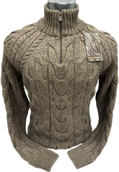 p-p 58-62. Pulltonic из шерсти и кашемира "Кольчуга" (Турция). Короткий замок. BATAL