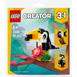 Конструктор LEGO Creator 30688 Тропический тукан 3 в 1 арт. 30688 59 дет — фото 2