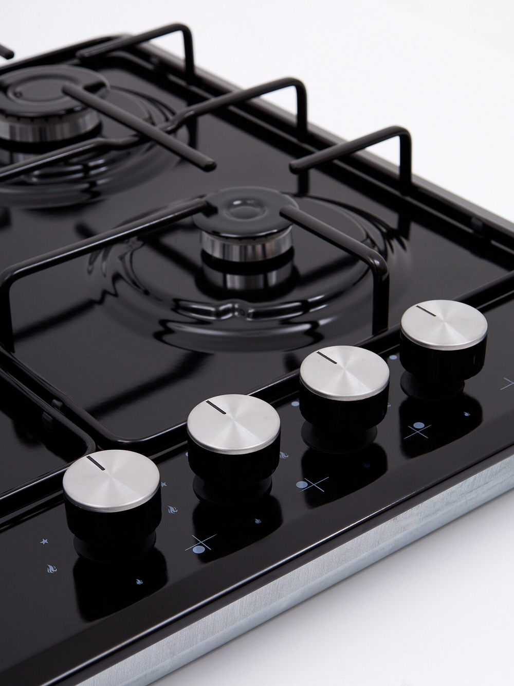 Варочная панель Kumtel KH-43-21, эмалированная сталь, газовый контроль, электроподжиг