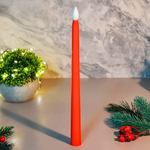 Свеча светодиодная 27см стержень, красная, VFR-46red
