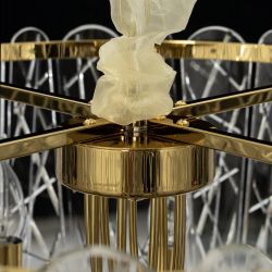 Citilux TALLA CL318292 Люстра хрустальная подвесная Золото