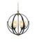 Подвесная люстра Lumina Deco Bergen LDP 1232-6 BK+MD