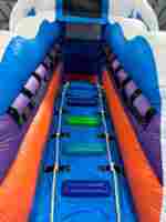 Надувной наземный аквапарк «Акула», 8*7*4,5 м
