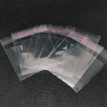 Пакеты 3х3+2 см. БОПП 1000 штук прозрачные с клеевым клапаном