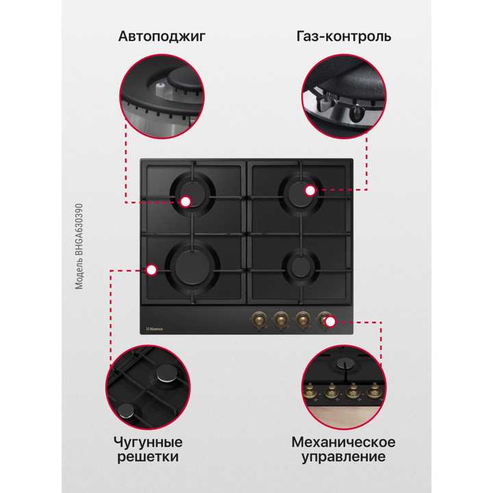 Газовая панель Hansa BHGA630390