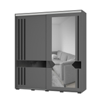 Шкаф-купе Крафт-9 Графит