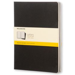 Блокнот Moleskine Cahier XLarge черный (QP322)
