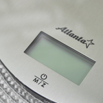 Весы кухонные электронные до 5кг, LED-дисплей, ATH-6192 (silver)