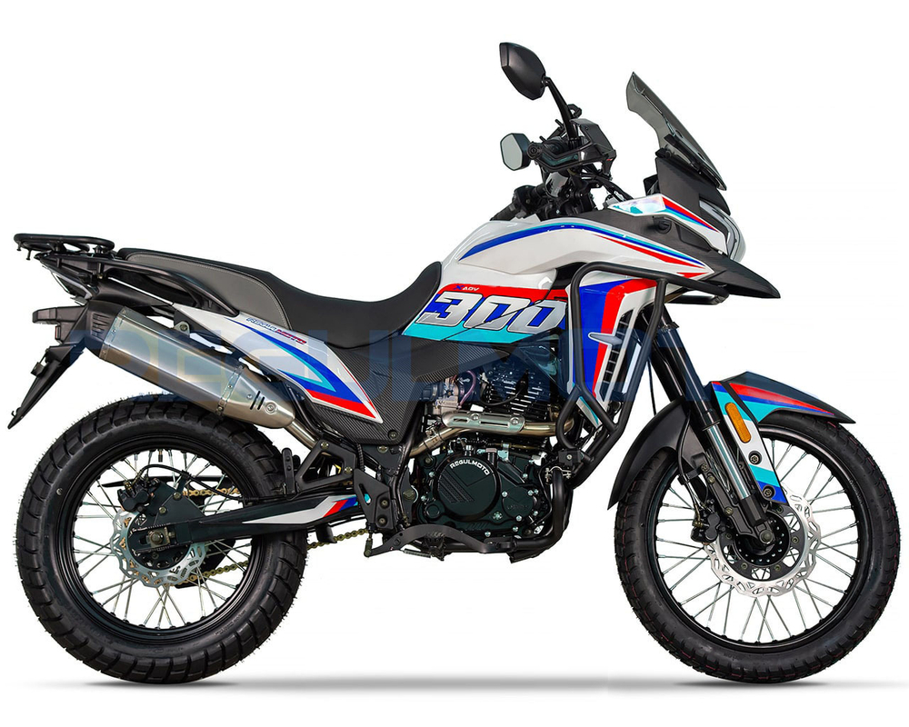 Мотоцикл Regulmoto XADV Белый-синий