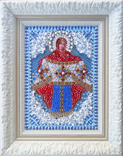 И-22а Набор для вышивания хрустальными камнями Покров Пресвятой Богородицы (мал.)