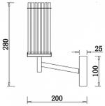 Бра Freya Manisa FR5036WL-01N