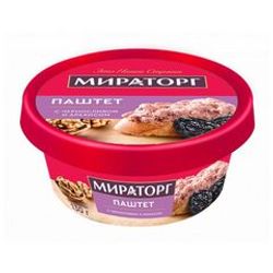 ПАШТЕТ МЯСНОЙ 130 ГР С ЧЕРНОСЛИВОМ И АРАХИСОМ /МИРАТОРГ/1010017602