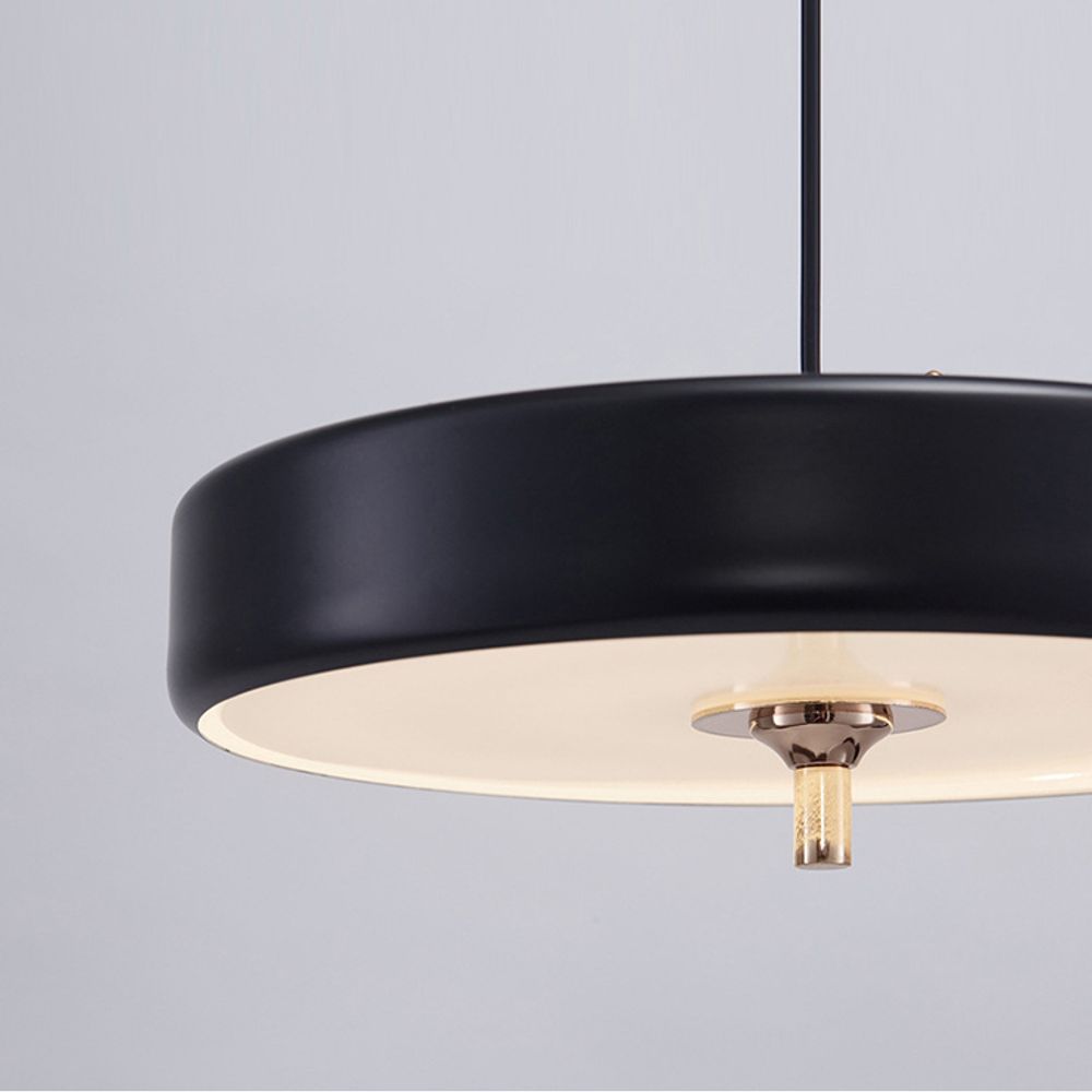 Подвесной светильник 9187P black/gold