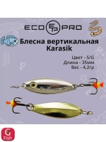 Блесна для зимней рыбалки Karasik 35мм, 4,2г, S/G 1 шт