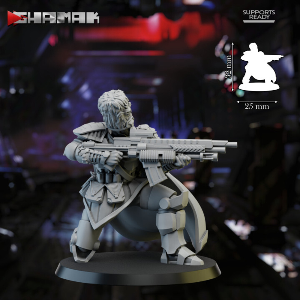 Astra Militarum Vostroyan Firstborn Востроянский гвардеец №15 миниатюра для dnd, днд, pathfinder, фентези, Настольная игра, НРИ, Варгейм, РПГ