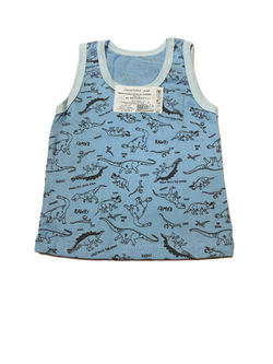 Майка на мальчика из кулирки (100 % хлопок) на рост 74 см