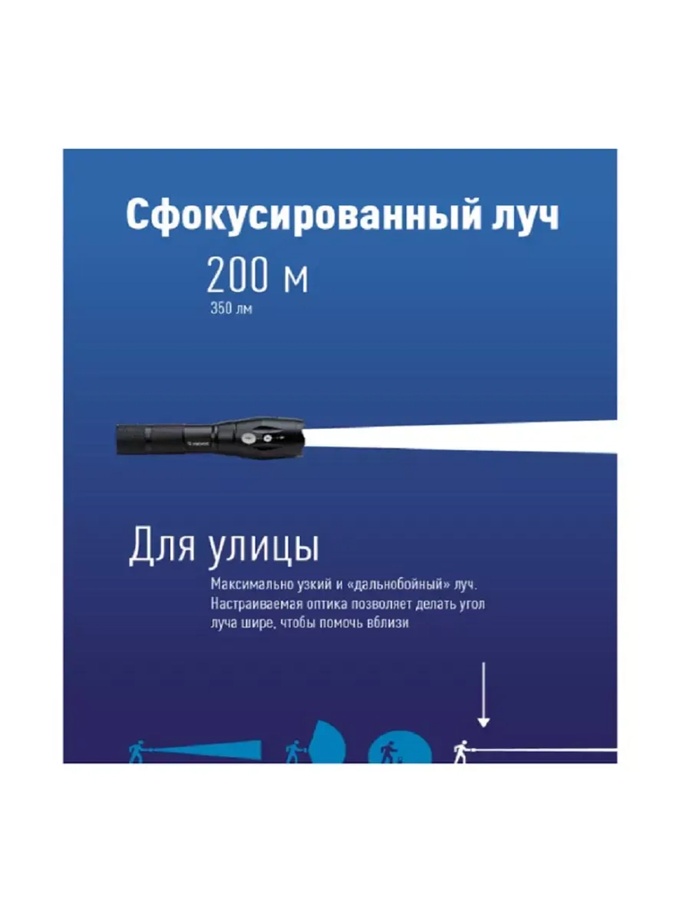 Фонарь ручной Космос Premium KosAL_5W