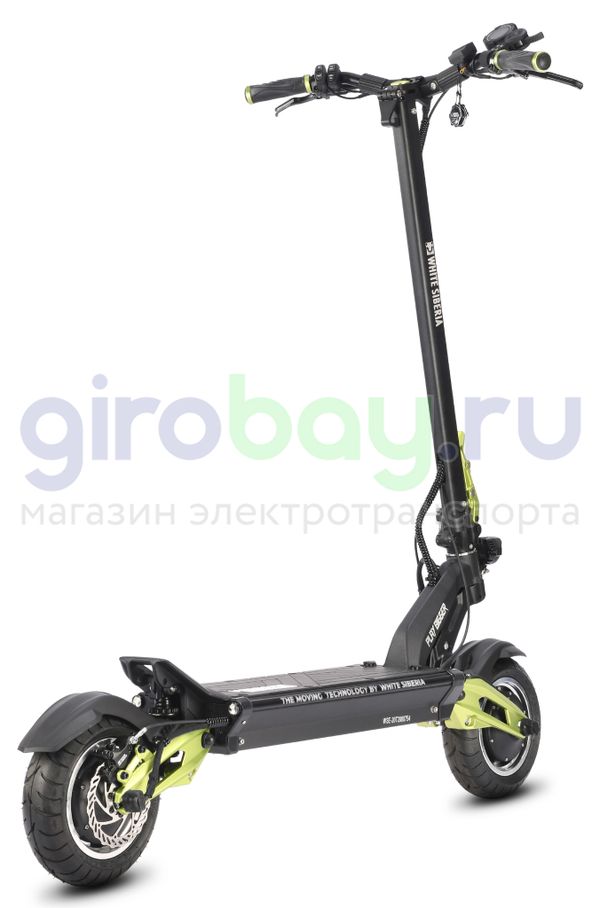 Электросамокат WHITE SIBERIA NERPA PRO 3600W Elka Green (зеленый)