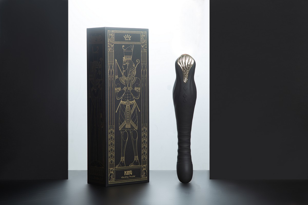 Zalo King - Вибростимулятор с поступательными движениями