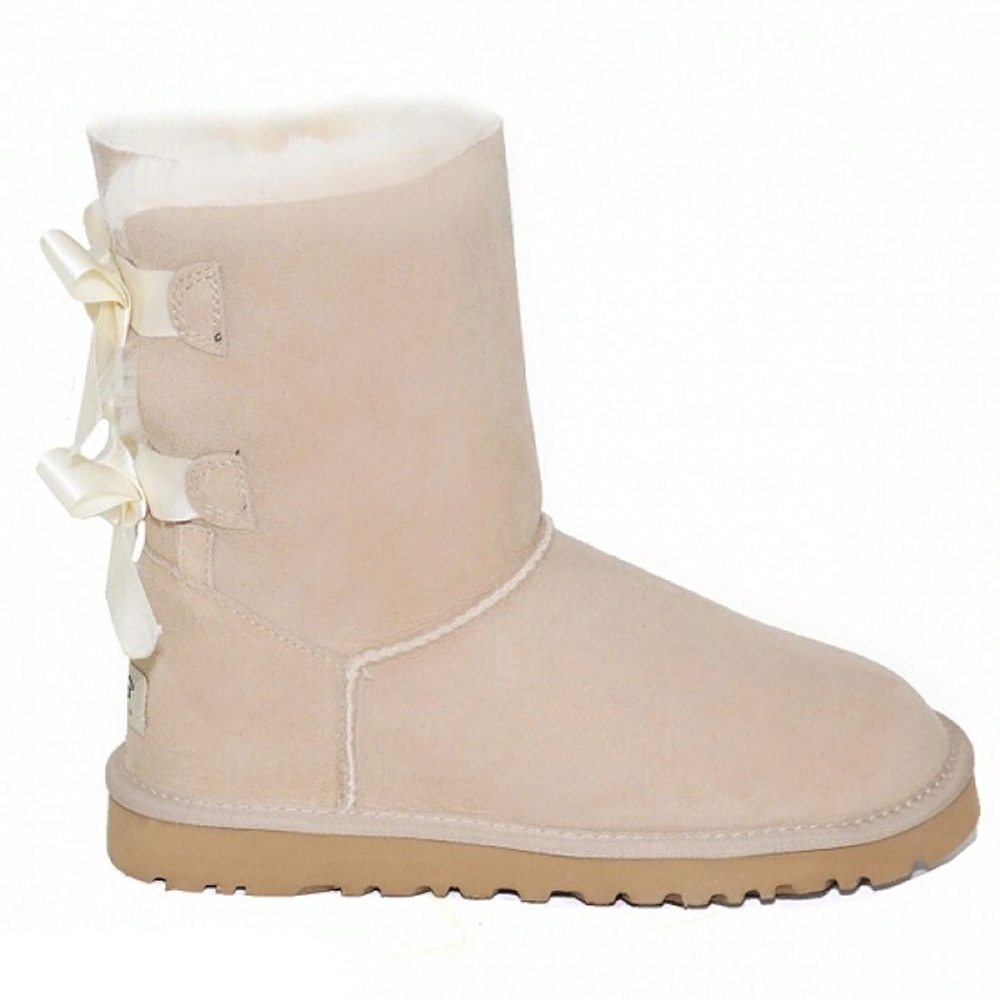 Угги Bailey Bow II Short Sand