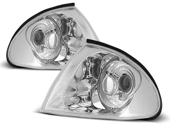 Поворотники Bmw 3 E46 chrome