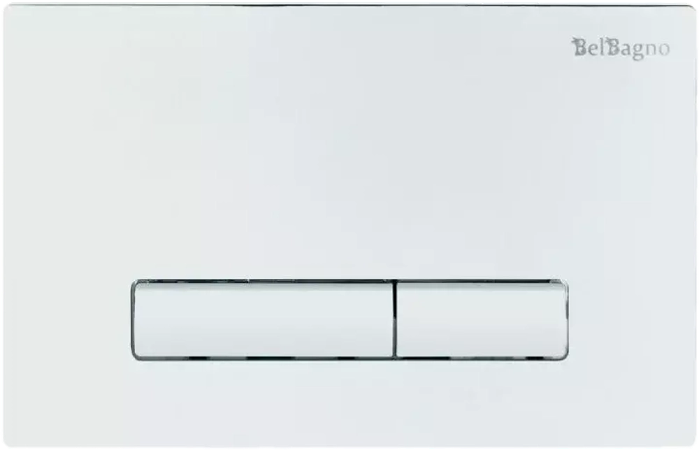 Кнопка смыва BelBagno Genova BB018-GV-BIANCO белая