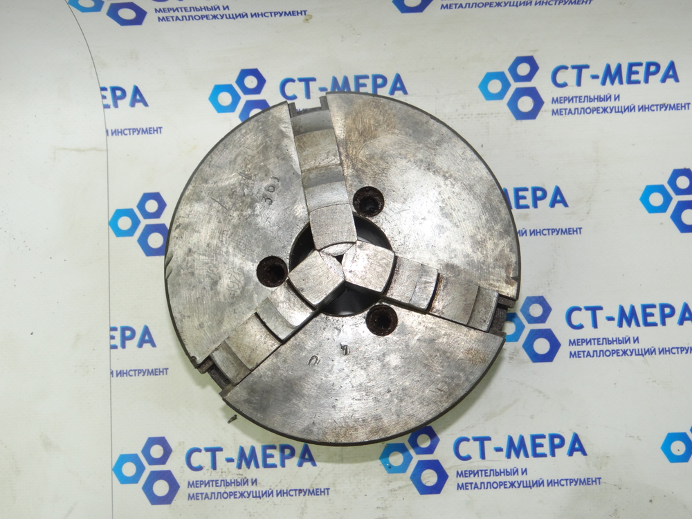 Патрон токарный 3-х кулачковый 160мм (арт. 25110)