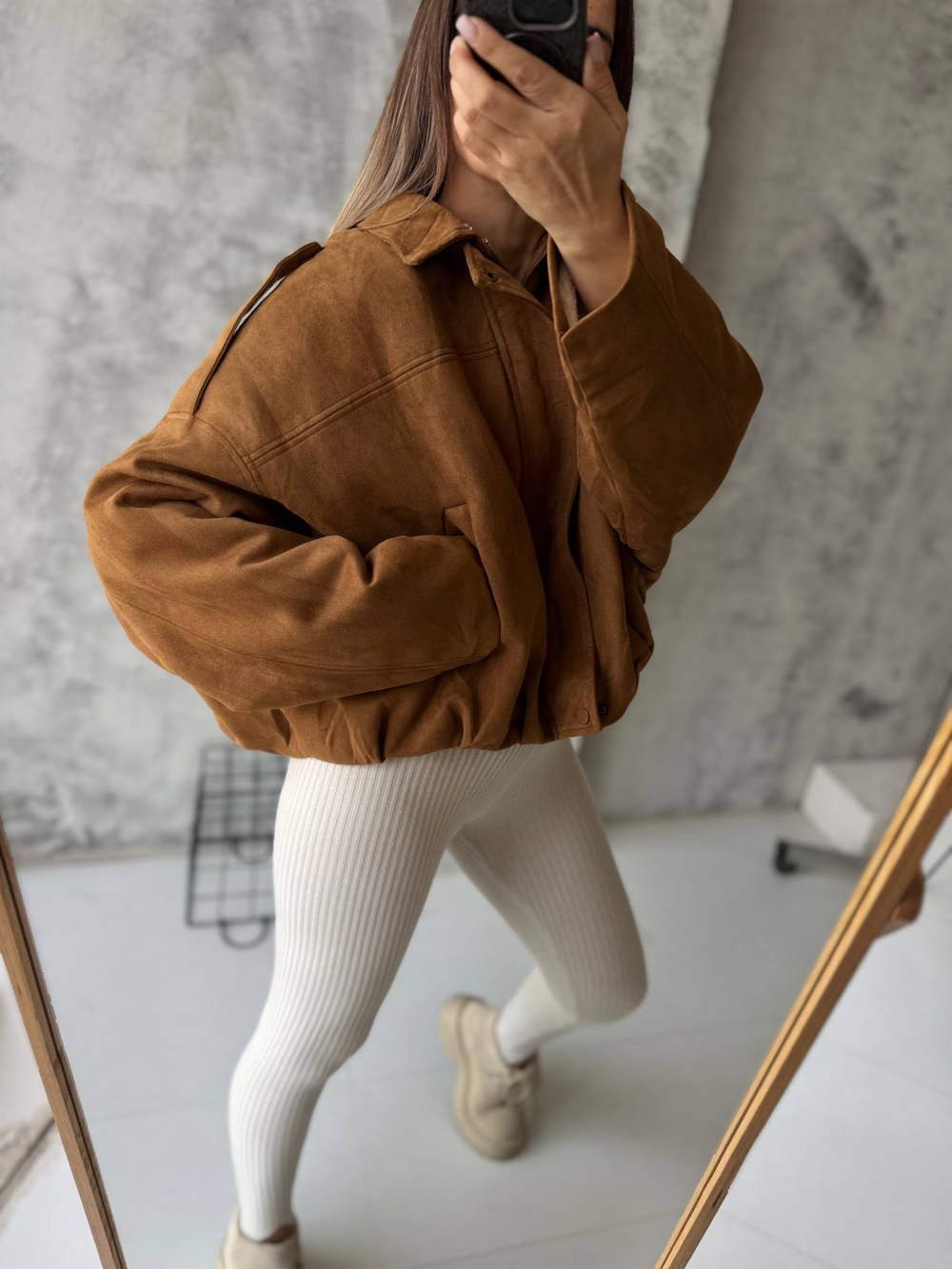 Куртка жен. 65516 рыж.