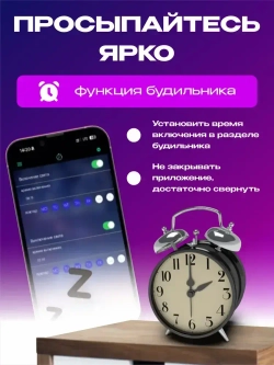 Светодиодная лента RGB 20м, гирлянда, управление с телефона и пульта, многоцветная подсветка для кухни и комнаты