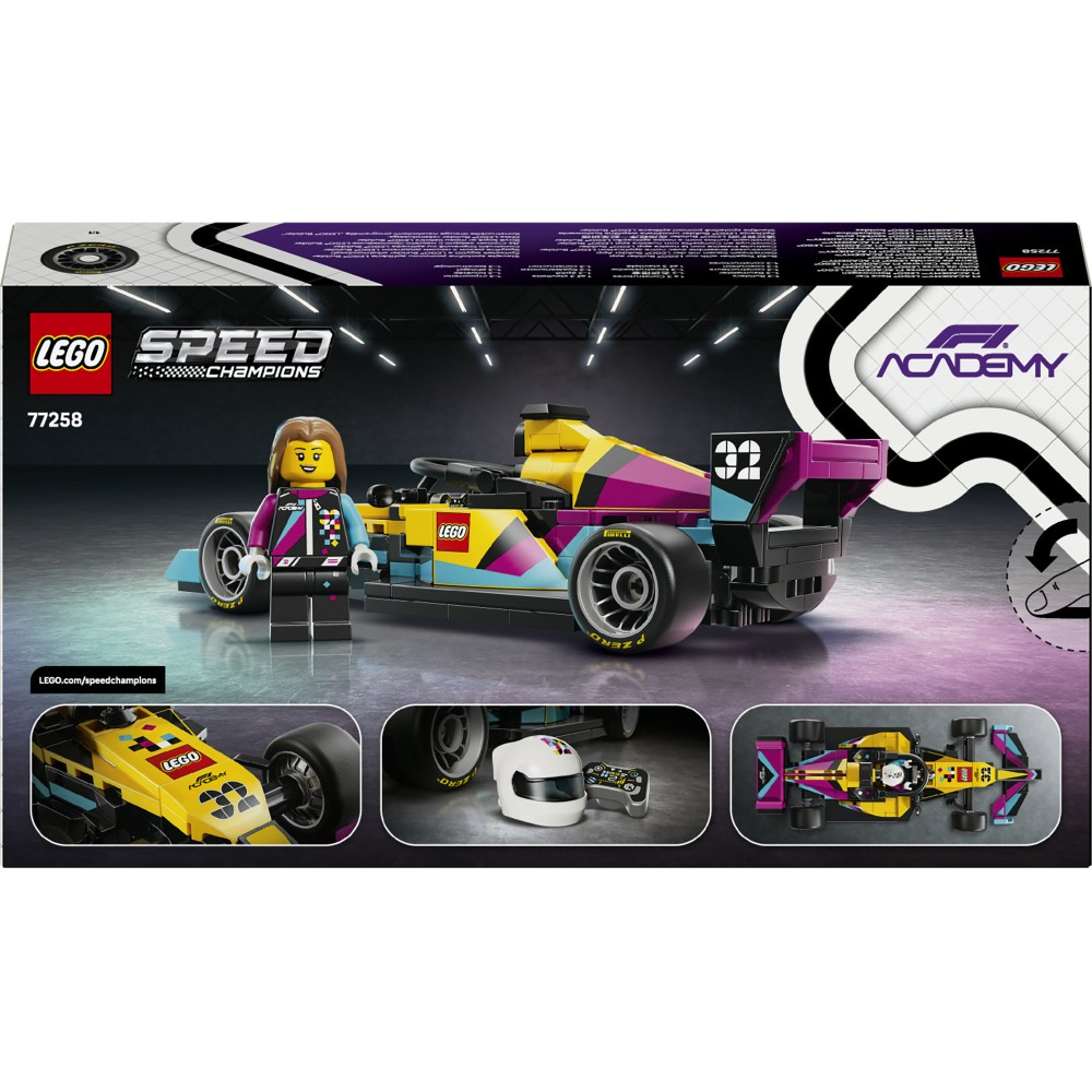 Конструктор LEGO Speed Champions 77258 Болид Ф1 Академии LEGO — фото 4