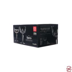 Набор креманок Opera AS Crystal золотая полоса 240 мл (6 шт)
