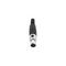 Adam Hall K4CXF3MINI - разъем Mini XLR (F), 3-pin, металлический-черный