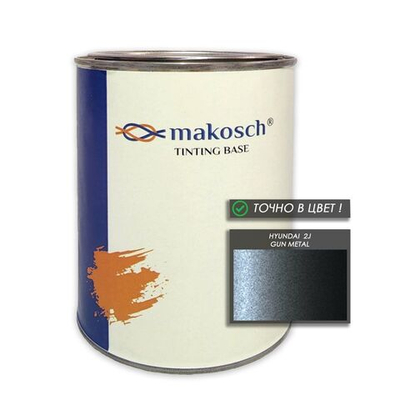 Автоэмаль makosch/HYUNDAI 2J, Базовая эмаль, серый, перламутр, 800мл.