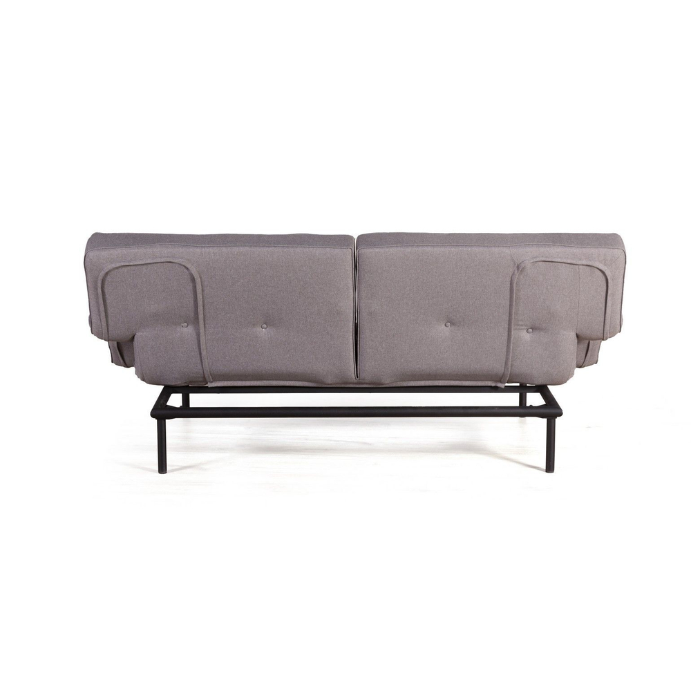 Диван-кровать трехместный Best, рогожка серый