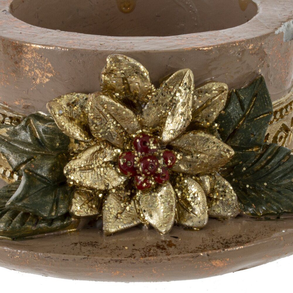 GAEM Подсвечник, L10 W10 H4 см