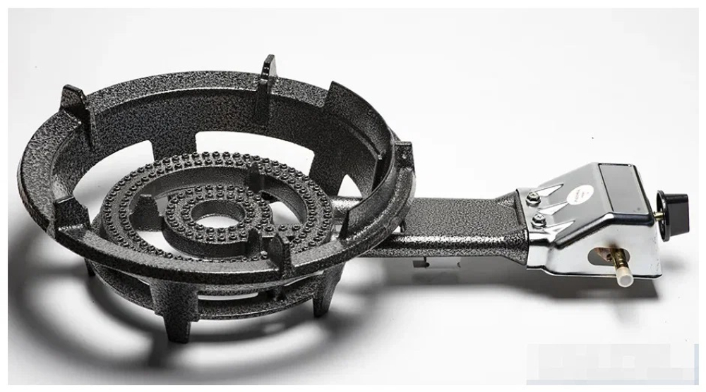 Газовая горелка чугунная для казана диаметр 31 см