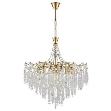 8243/8 CLASSI LN25 22 латунь металл/хрусталь Люстра подвесная E14 8*40W 220V KRISTINA