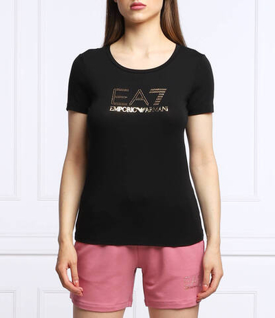 футболка EA7 - черный(3LTT23 TJDQZ)