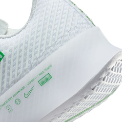 Женские Кроссовки теннисные Nike Zoom Vapor 11 - white/kelly green