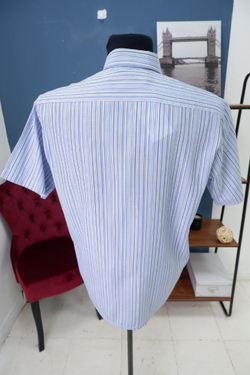 Рубашка Lazianno с полосками 52-54 размер