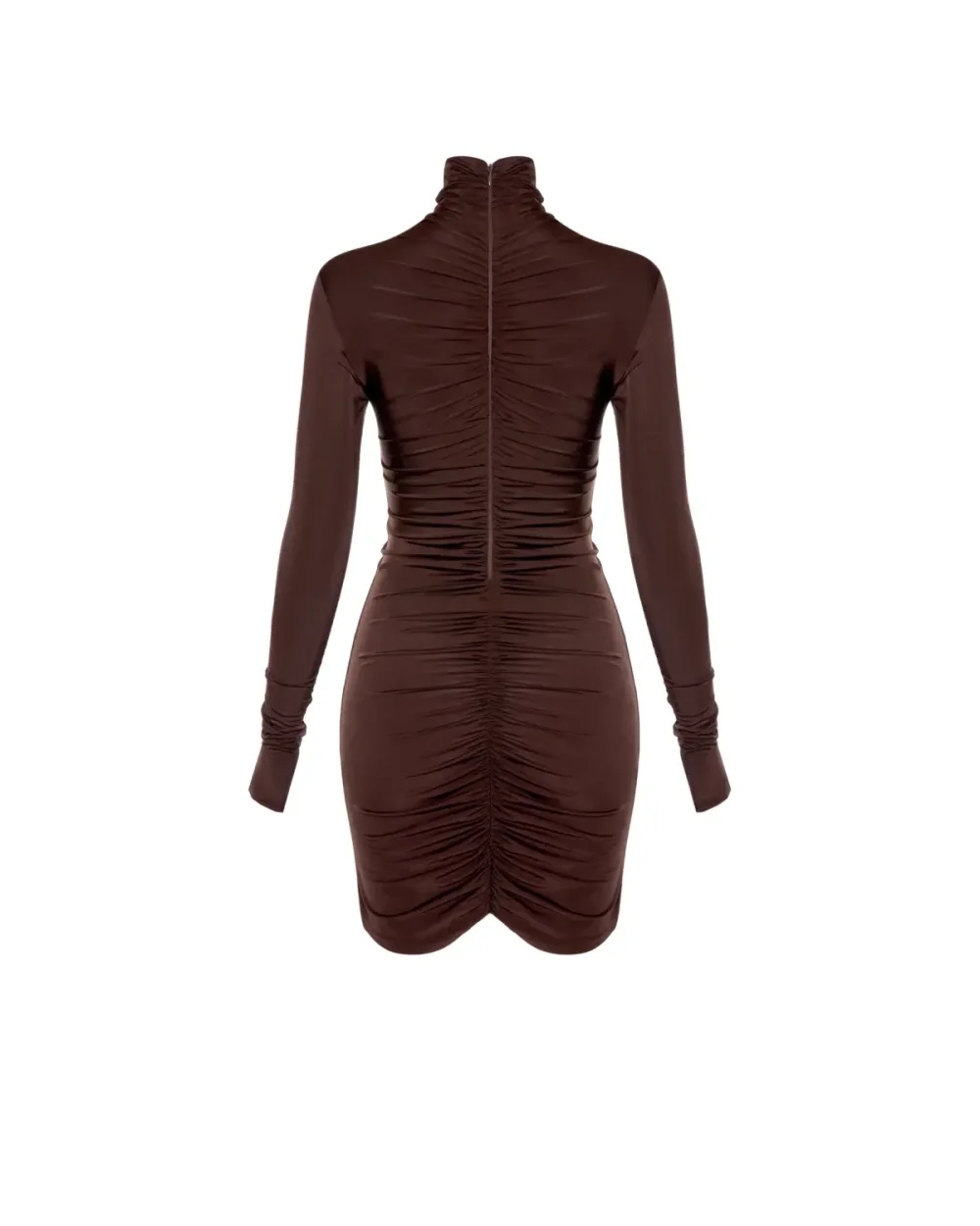 Платье Flana mini, Шоколадное