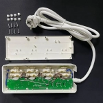 Умный сетевой фильтр на 4 розетки с таймером и WiFi, 4 порта USB, умный дом, Алиса, Tuya, Smart Life