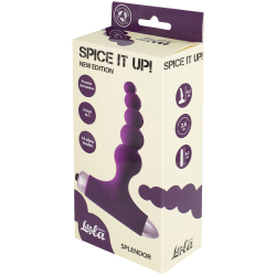 Анальная пробка с вибрацией Spice it up New Edition Splendor Ultraviolet 8017-04lola