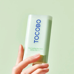 Tocobo Стик солнцезащитный с экстрактом центеллы - Cica cooling sun stick SPF50+ PA++++, 18г