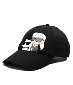 Кепка IKONIK Karl Lagerfeld - черный(245W3403)